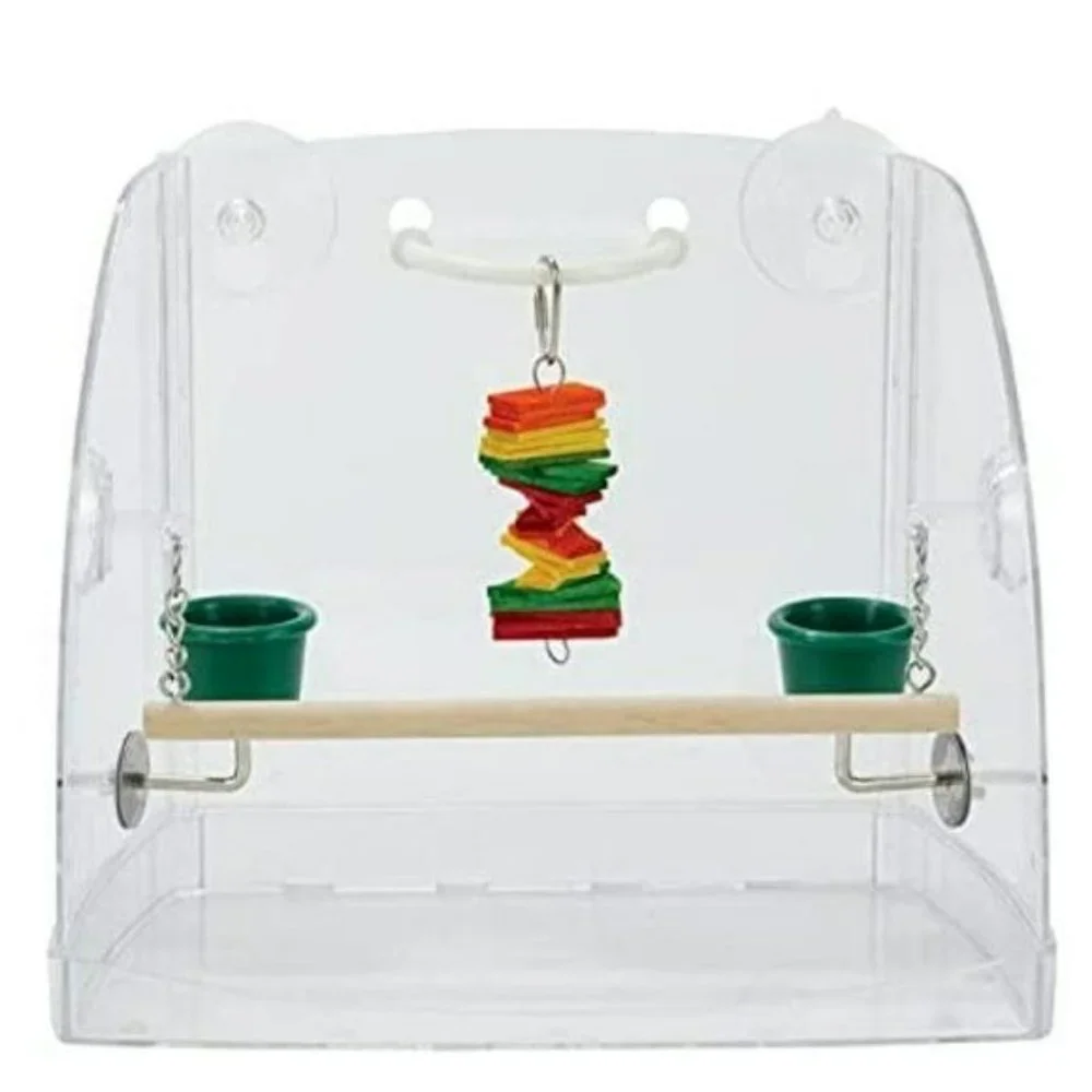 Caitec Awesome Parrot Window Play Center